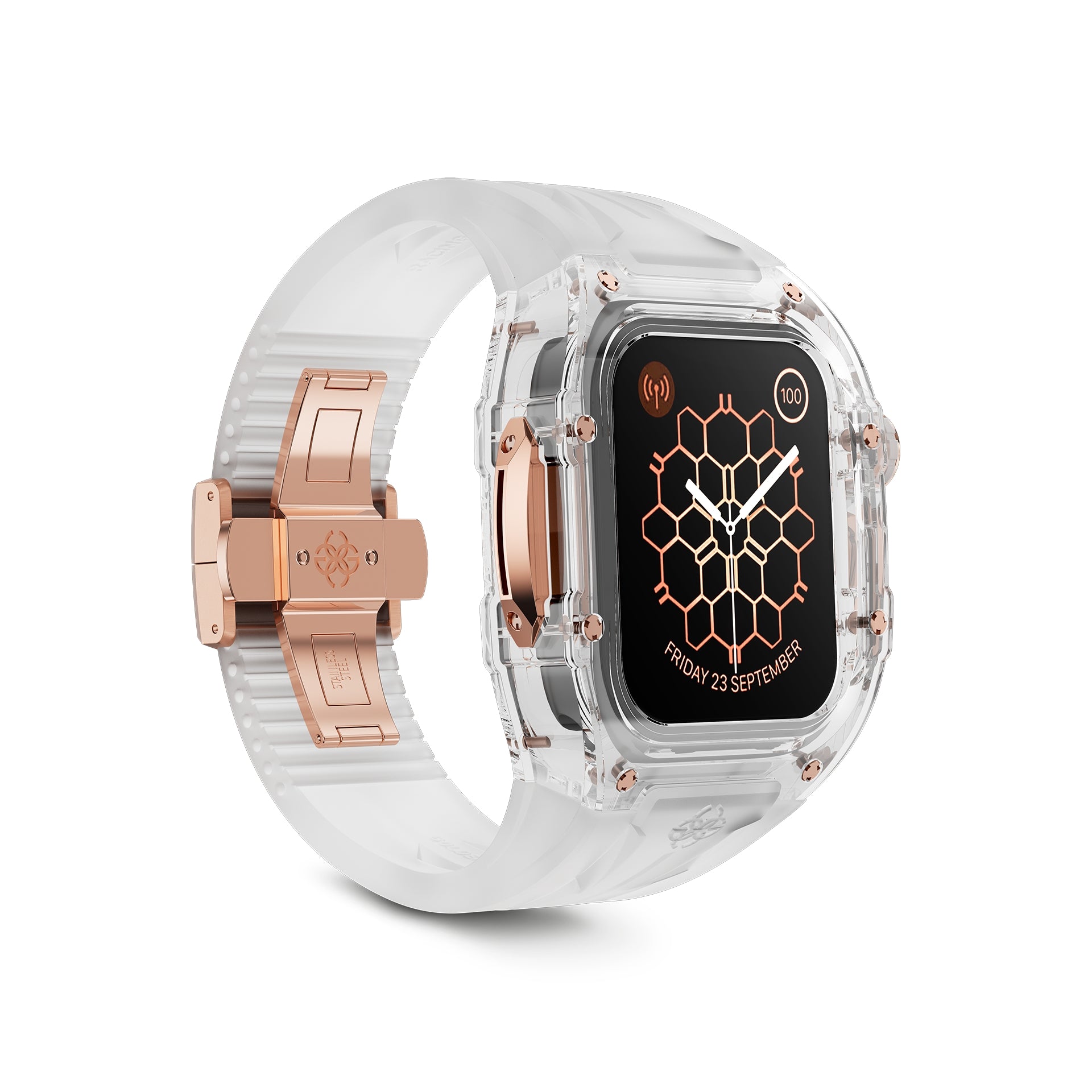 Apple Watch 7 - 9 Case - RSTR45 - CRYSTAL ROSE