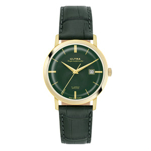 ULTRA AUTOMATIC - JADE GREEN GOLD SUNRAY GREEN CROC