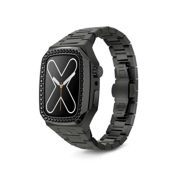 Apple Watch 7 - 9 表壳 - EVD - 黑色（黑钢）