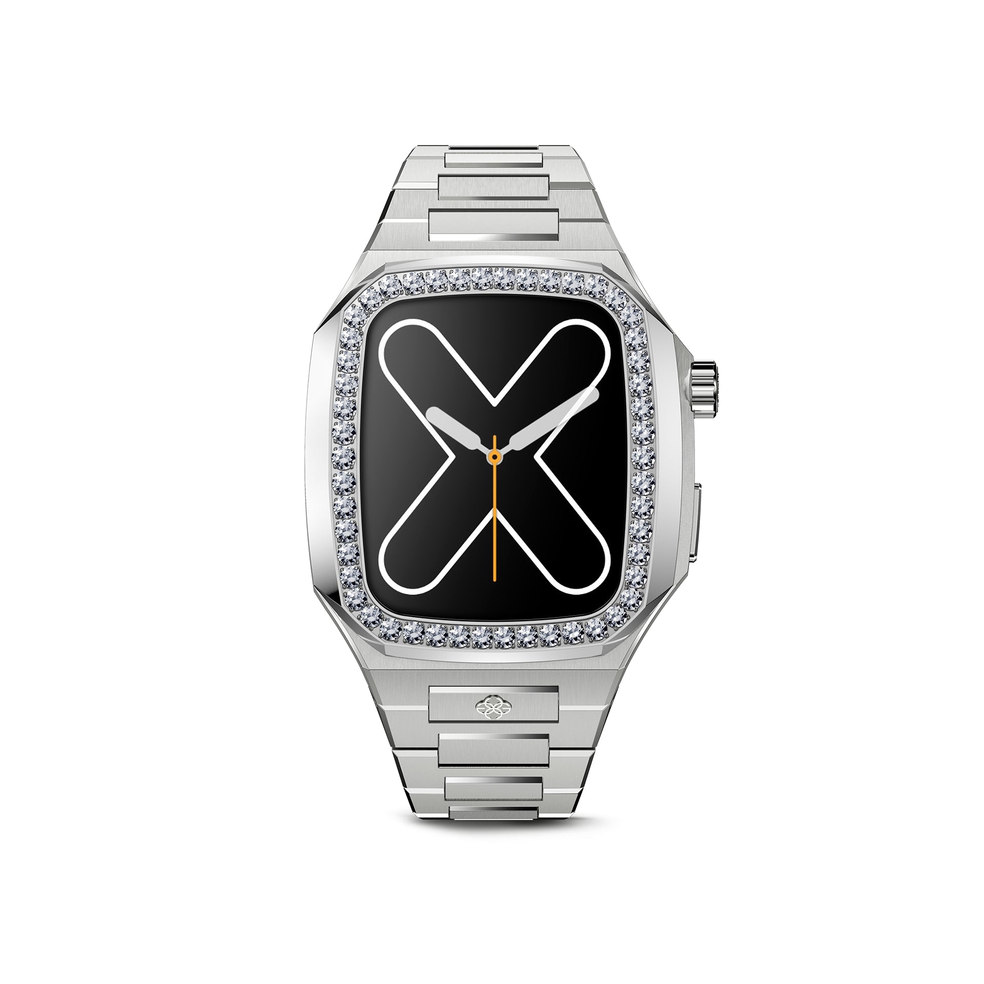 Apple Watch 7 - 9 Case - EVD - Silver (Silver Steel) – LUX AT LAST
