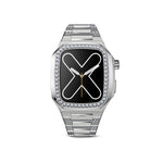 Load image into Gallery viewer, Apple Watch 7 - 9 Case - EVDI - Silver (Silver Steel)
