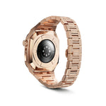 Load image into Gallery viewer, Apple Watch 7 - 9 Case - EVF - RAINBOW Frosted (Rose Gold Steel)
