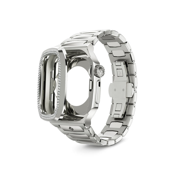 Apple Watch 7 - 9 表壳 - RO41 - 银色 MD