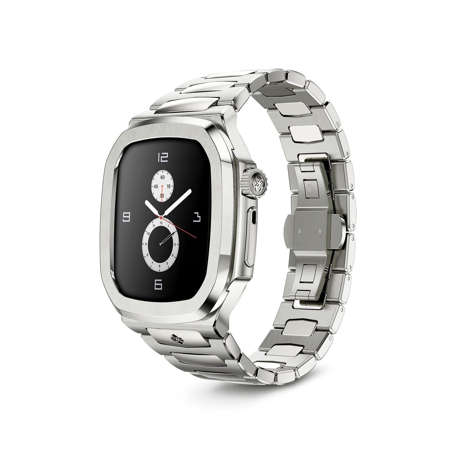 Apple Watch 7 - 9 表壳 - 皇家 - 银色