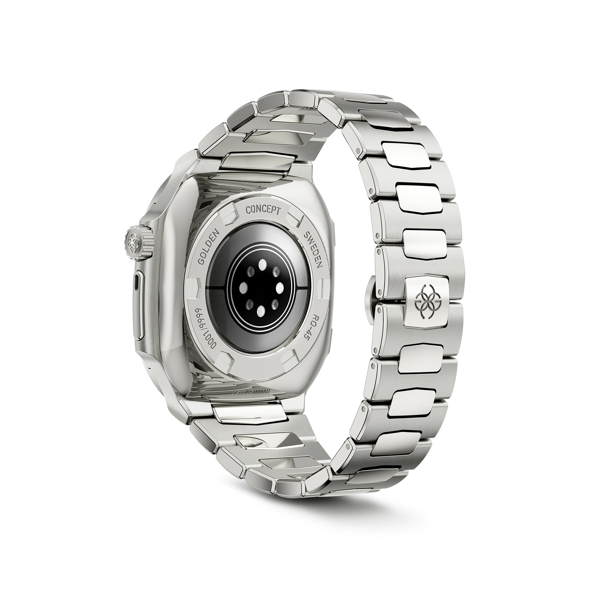 Apple Watch 7 - 9 錶殼 - 皇家 - 銀色