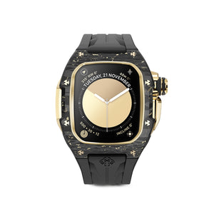 Apple Watch 7 - 9 Case - RSCIII45 - Gold Carbon