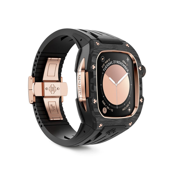 Apple Watch 7 - 9 表壳 - RSCIII45 - 玫瑰金碳