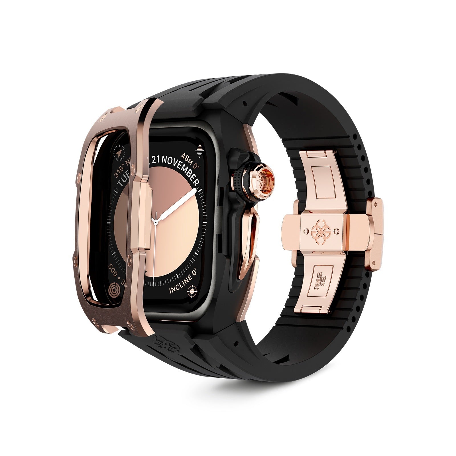 Apple Watch 7 - 9 錶殼 - RSTIII45 - 縐鋼